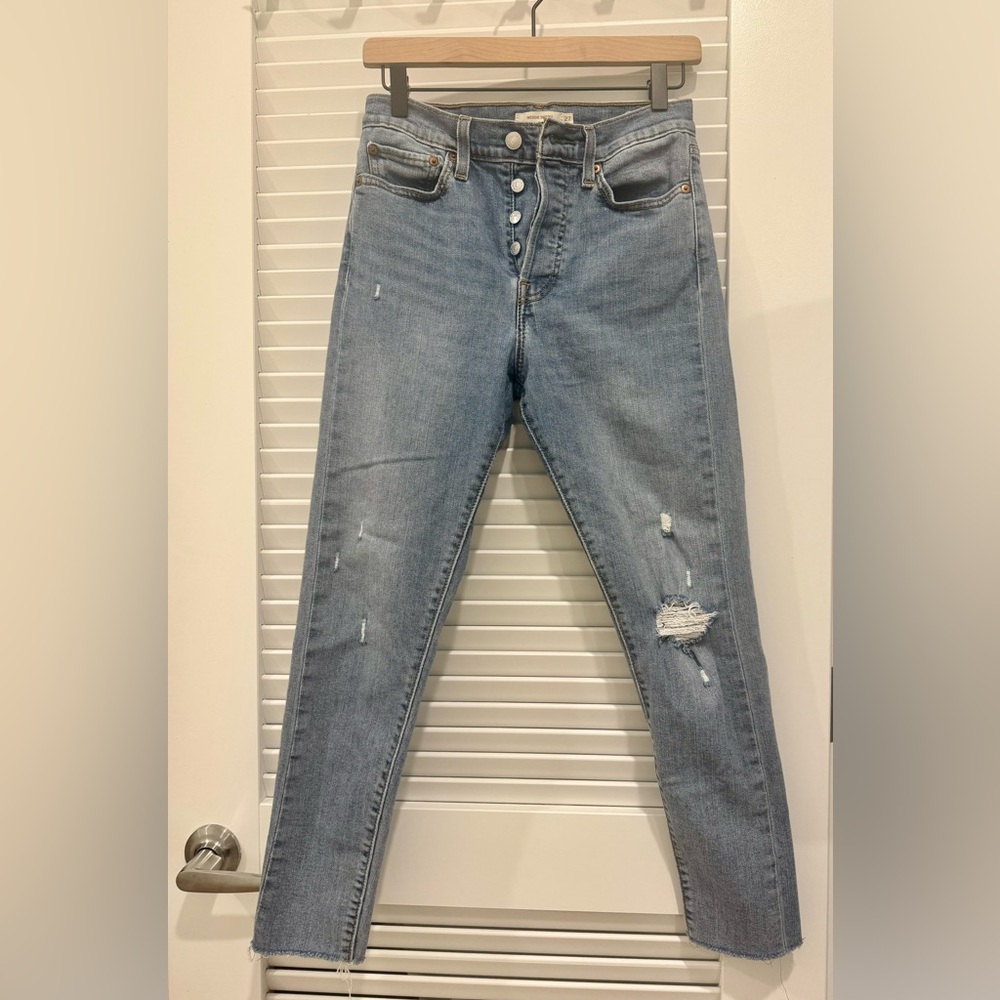 Levi's Light Blue High Rise Women Jeans